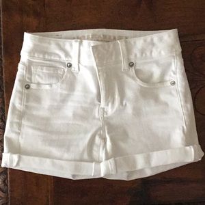 White shorts